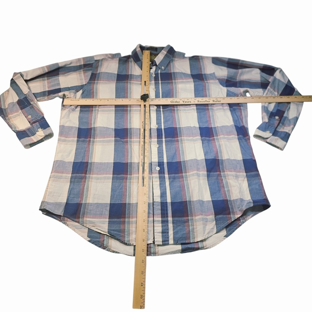 VTG 80's Ralph Lauren Boy Scouts Label Chaps Large Long Sleeve Button‎ Up Shirt - Picture 7 of 7